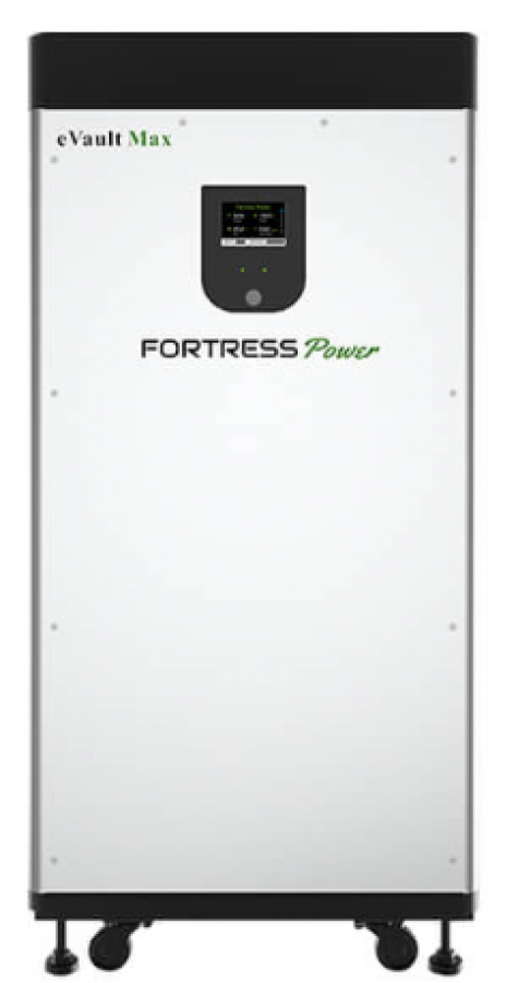 FORTRESS POWER EVAULT MAX 18.5 18.5KWH 48V LITHIUM IRON PHOSPATE BATTERY