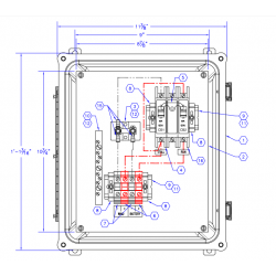 Wind Turbine Acc, NEMA4X Stall Switch Wind Junction Box