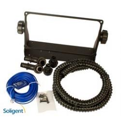 Midnite Solar, The KID accessory kit, 4ft flex conduit, BTS, Black, MNKID-ASSY-KIT-B